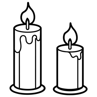 mum yakma simgesi, özet biçimi