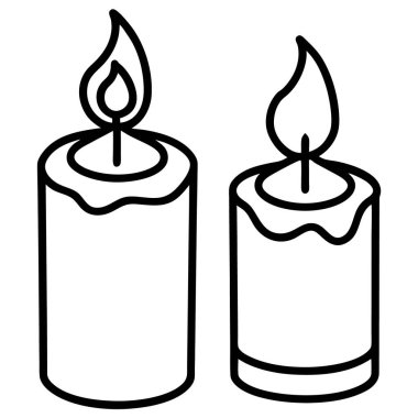 mum yakma simgesi, özet biçimi