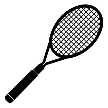 badminton raket vektör çizimi