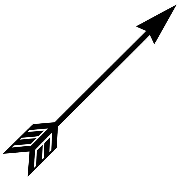 Archery vector simple illustration