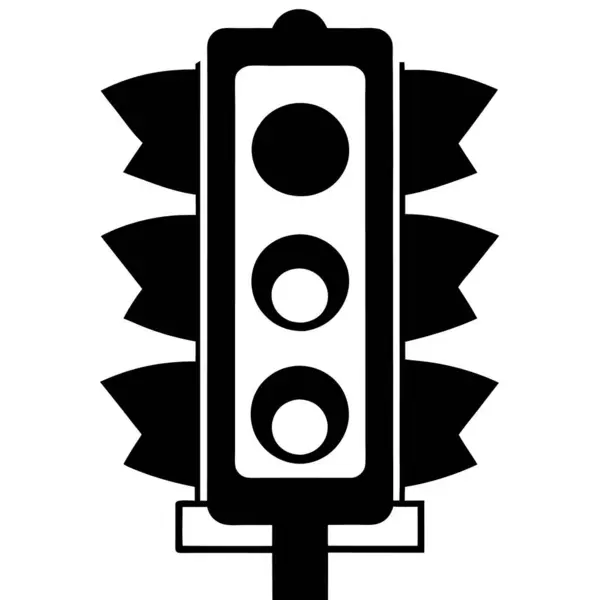 trafik ışığı vektör simgesi