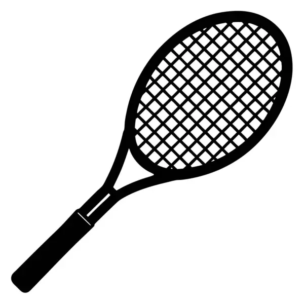 badminton ikonu. Badminton vektörünün basit bir gösterimi
