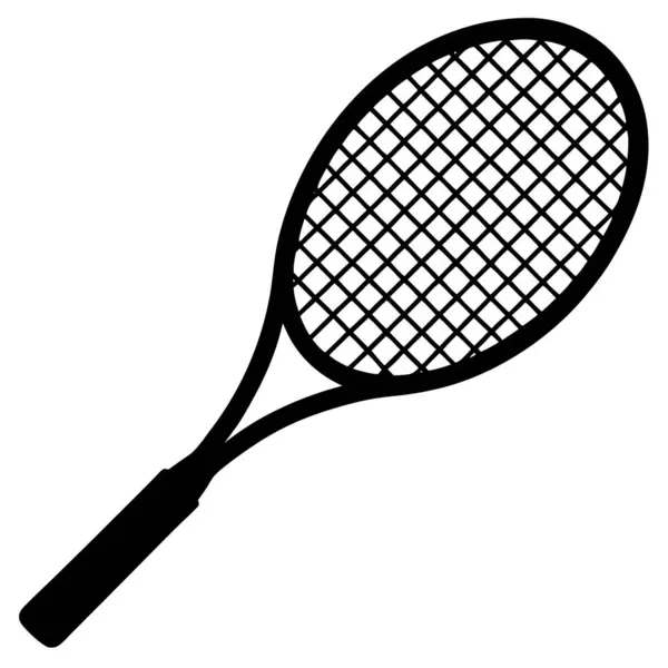 badminton raket simgesi taslak biçimi