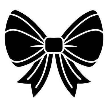 bir yay ikonu vektör illüstrasyonu