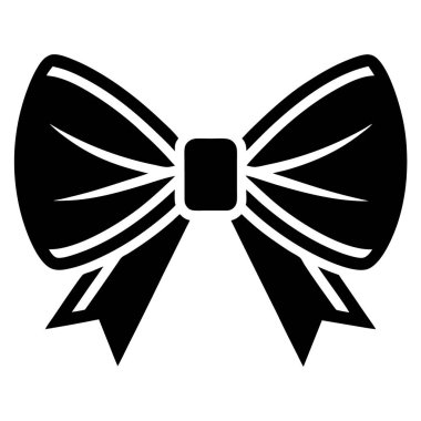 Basit bir yay simgesi, vektör illüstrasyonu