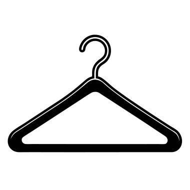 askı simgesi vektör illüstrasyonu