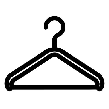 askı vektör çizgisi simgesi