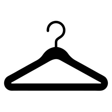 Askı Vektörü Şekil Simgesi Tasarımı