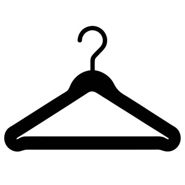 askı simgesi vektör illüstrasyonu