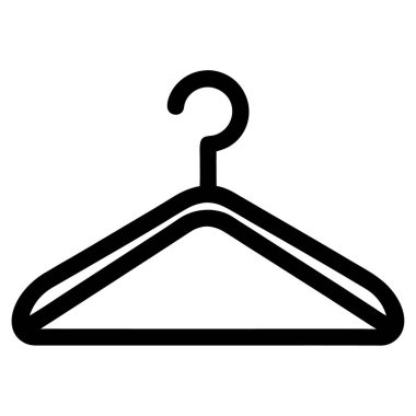 askı simgesi vektör illüstrasyonu