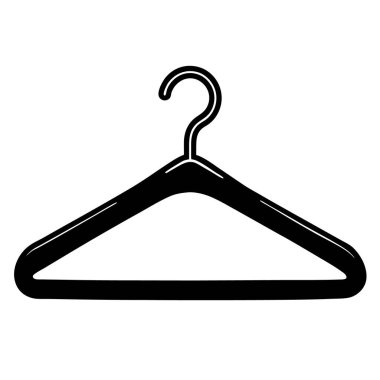 askı simgesi, vektör illüstrasyonu