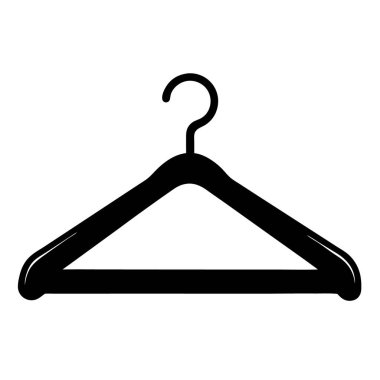 askı simgesi vektörü beyaz arkaplanda izole edildi, askı vektör sanatı