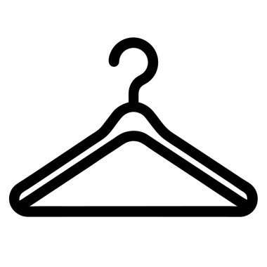 askı simgesi vektör illüstrasyonu