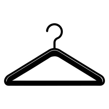 vektör giysisi askısı simgesi