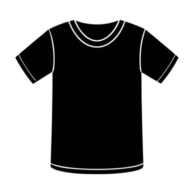 t-shirt simgesi vektör illüstrasyon grafik tasarımı