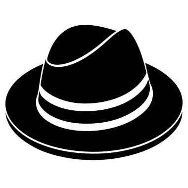 Şapka ikonu. Beyaz arkaplanda izole edilmiş web tasarımı için kapsül vektör simgesinin basit çizimi