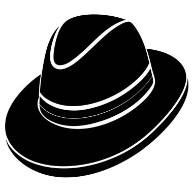 Şapkanın vektör illüstrasyonu