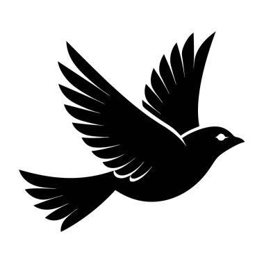 Kuş simgesi, basit tarzı