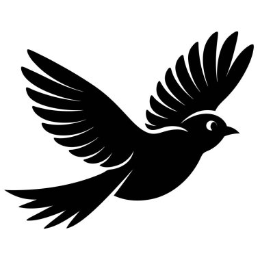 Bir kuşun vektör çizimi