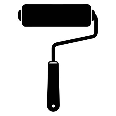 Boya silindiri ikonu. Basit tasarım vektörü illüstrasyonu