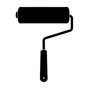 Boya fırça simgesini, basit tarzı