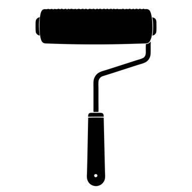 Patenli Fırça ikonu vektör çizimi