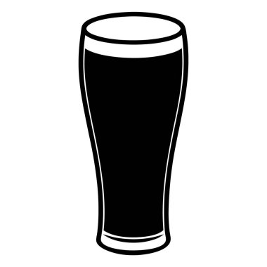İzole edilmiş bira ikonu. vektör çizimi tasarımı