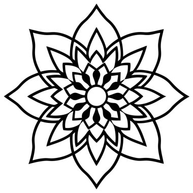 Mandala vektör illüstrasyonu, Mandala sanatı