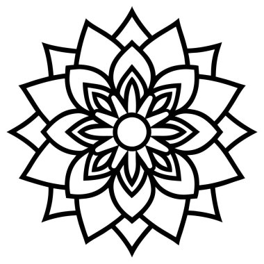 Mandala vektör illüstrasyonu, Mandala sanatı