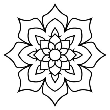 Mandala vektör illüstrasyonu, Mandala sanatı