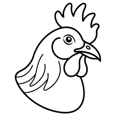 Tavuk kafalı çizgi film karakteri