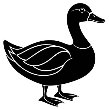 Ördek simgesi, basit tarzı