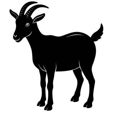 Keçi hayvan vektör tasarımı