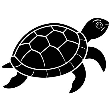 Kaplumbağanın vektör çizimi