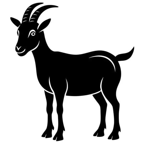 Keçi hayvan vektör tasarımı