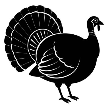 turkey vector icon illustration