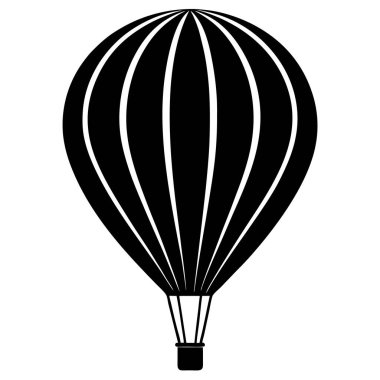 Sıcak hava balonu. Basit tasarım