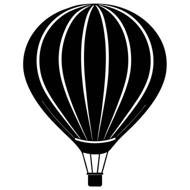Hava balonu simgesi, basit biçim
