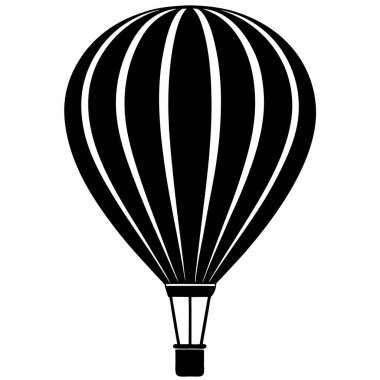 hava balonu vektör illüstrasyonu