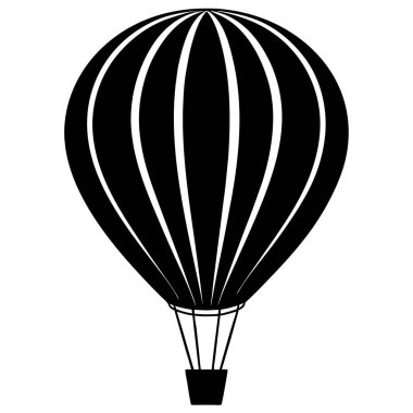 hava balonu, basit tasarım vektörü