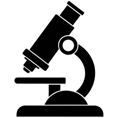 Mikroskop simgesi, basit tarzı