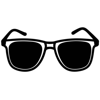 güneş gözlüğü izole edilmiş ikon vektör çizimi tasarımı