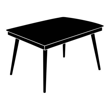 tablo simgesi, siyah biçim