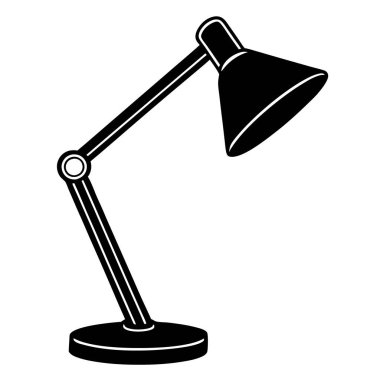 beyaz arkaplanda lamba simgesi