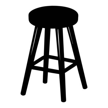 tabure vektör simgesi düzenlenebilir vektör çizimi