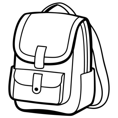 sırt çantası okul sırt çantası simgesi
