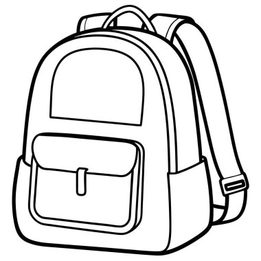 Sırt çantalı okul çantası