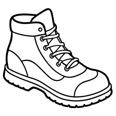 Çizgi film siyah beyaz ayakkabılar