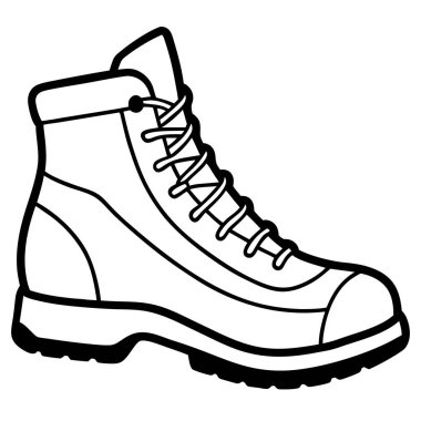 Çizmeler simgesi, anahat stili