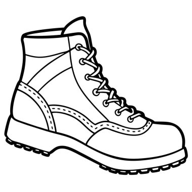 Siyah beyaz çizgi film ayakkabıları.